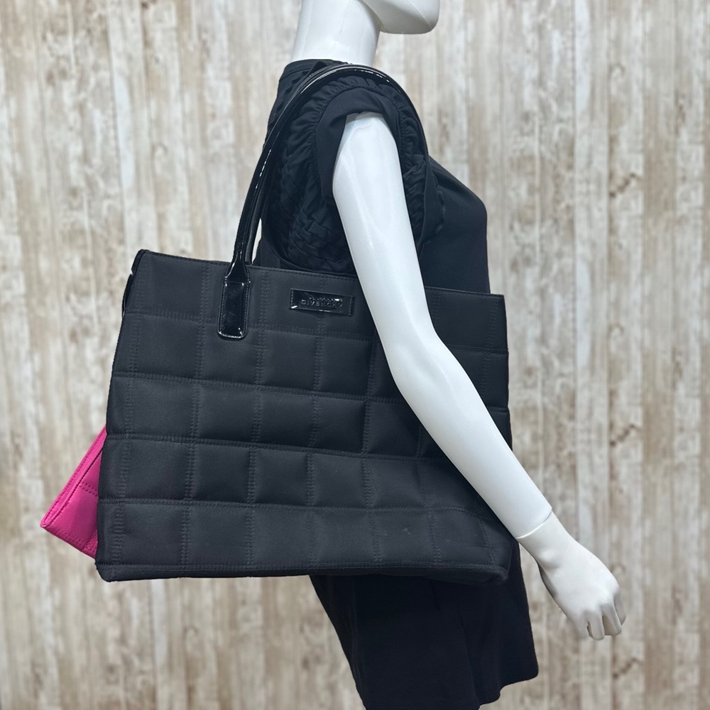 Parfum Givenchy Black Quilted Tote Bag